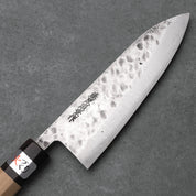 GYUTO - Maboroshi sorozat - Shirogami/White 1# - Magnólia + Bivalyszarv - 150 mm