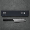 Nigara VG-10 Damascus Tsuchime Santoku Wenge markolattal 180 mm