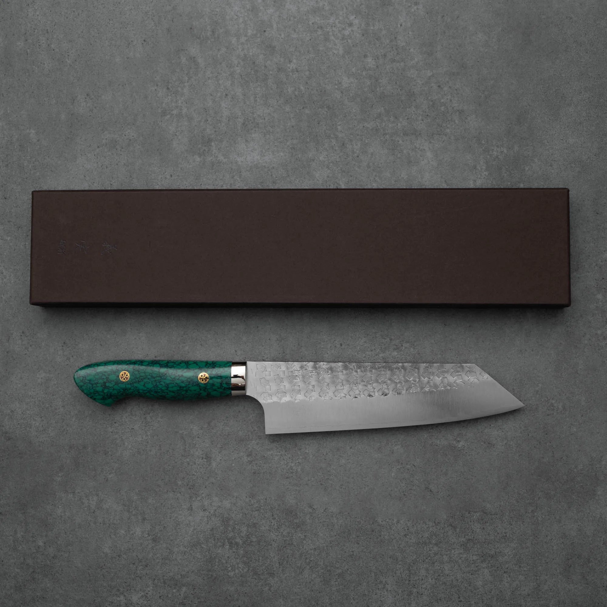 Yoshimi Kato SG2 Kaku-Tsuchime Bunka Green 180 mm