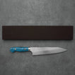 Yoshimi Kato SG2 Minamo Kiritsuke Gyuto Blue 210 mm