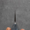 Nigara Gyuto VG-10 Migaki Tsuchime Stabilizált Kék 240mm