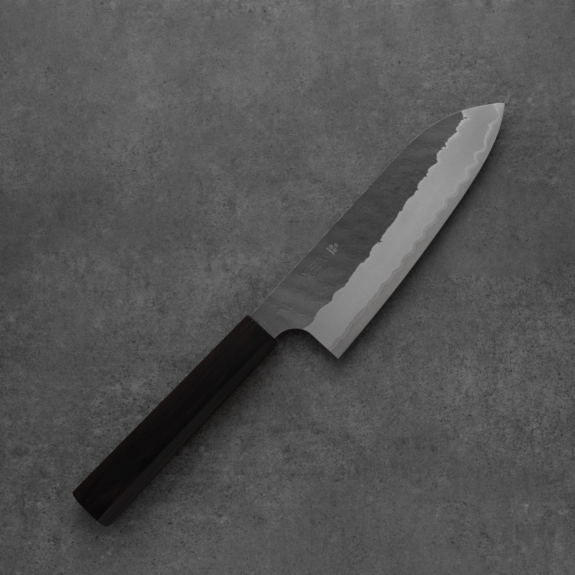 Nigara Santoku Aogami Super Tsuchime 180 mm