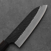 Nigara SG2 Kurouchi Tsuchime Santoku 180 mm