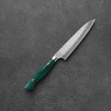 Nigara SG2 Migaki Tsuchime Petty Green Turquoise 150 mm