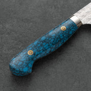 Yoshimi Kato SG2 Minamo Kiritsuke Gyuto Blue 210 mm