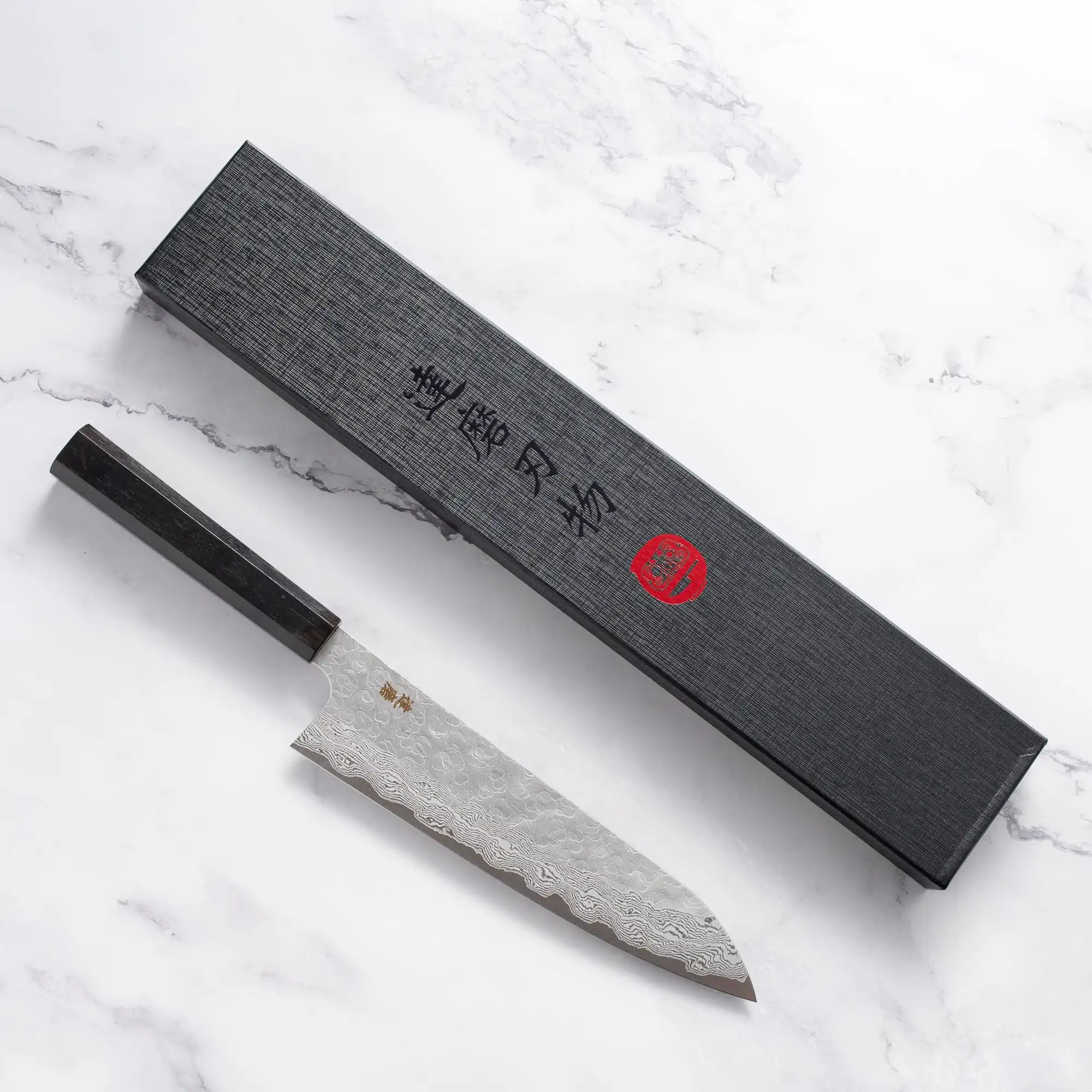 Daruma Hamono - VG-XEOS - Kalapált Damaszk - GYUTO - 210 mm