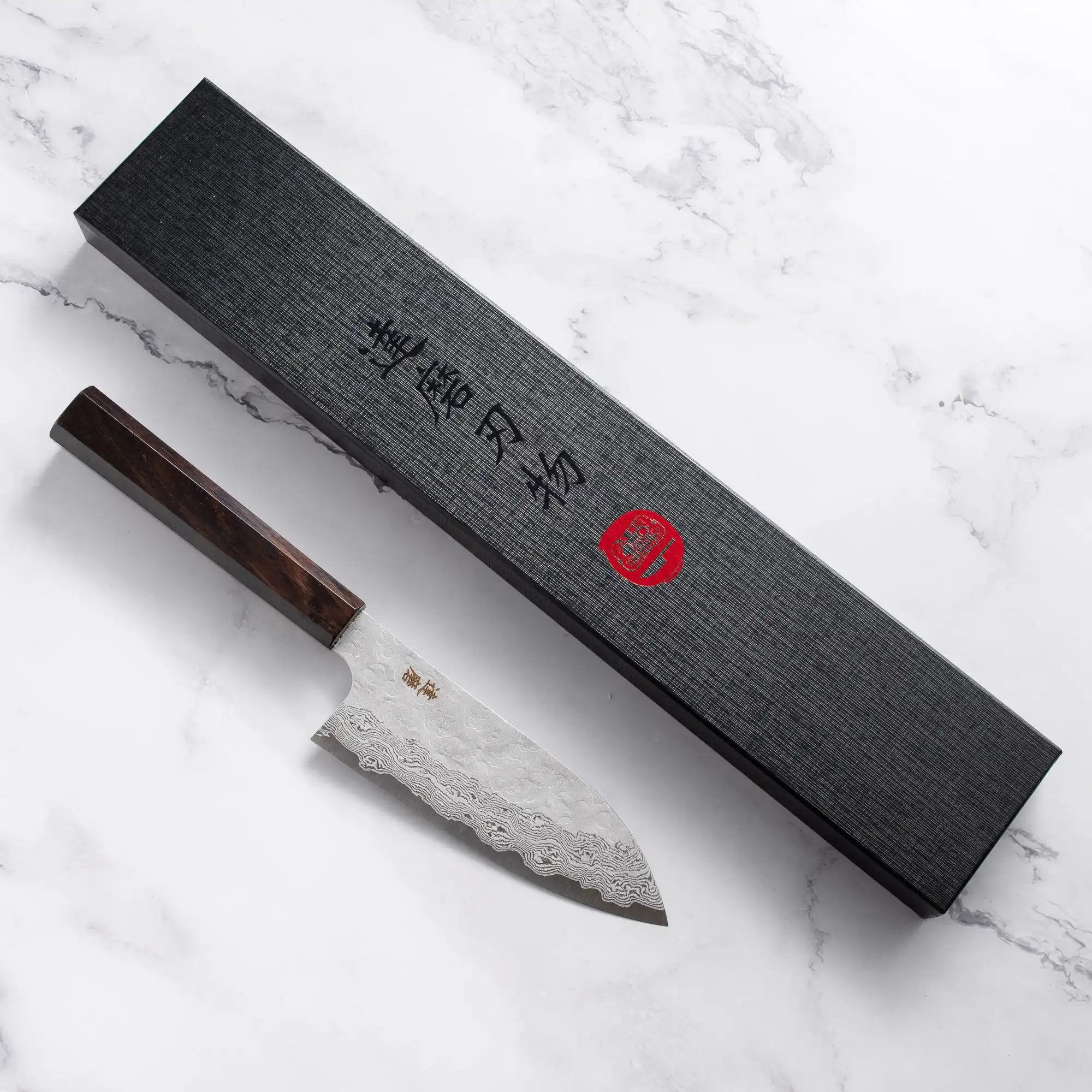 Daruma Hamono - VG-XEOS - Kalapált Damaszk - KO-SANTOKU - 145mm