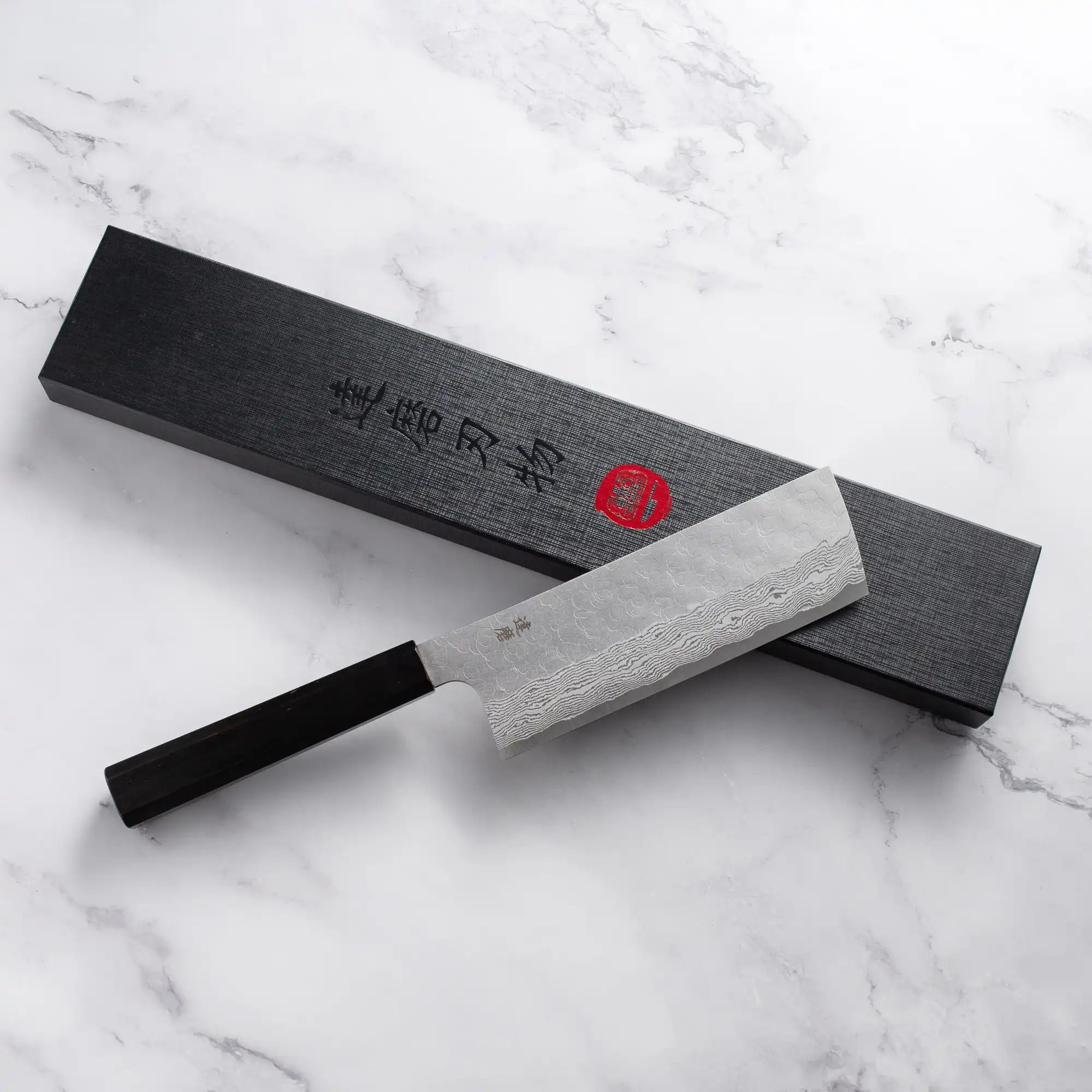 Daruma Hamono - VG-XEOS - Kalapált Damaszk - NAKIRI - 160mm