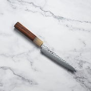 HATSUKOKORO - Hayabusa - VG10 -  Damascus Tsuchime - PETTY - 150 mm