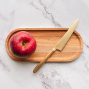 Gyümölcs kés - 24 karátos arany bevonat - "pomme" sorozat - Shizu Hamono