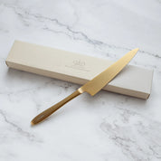 Aranyozott késkészlet, 3db - kézzel készült - "pomme" sorozat - Shizu Hamono