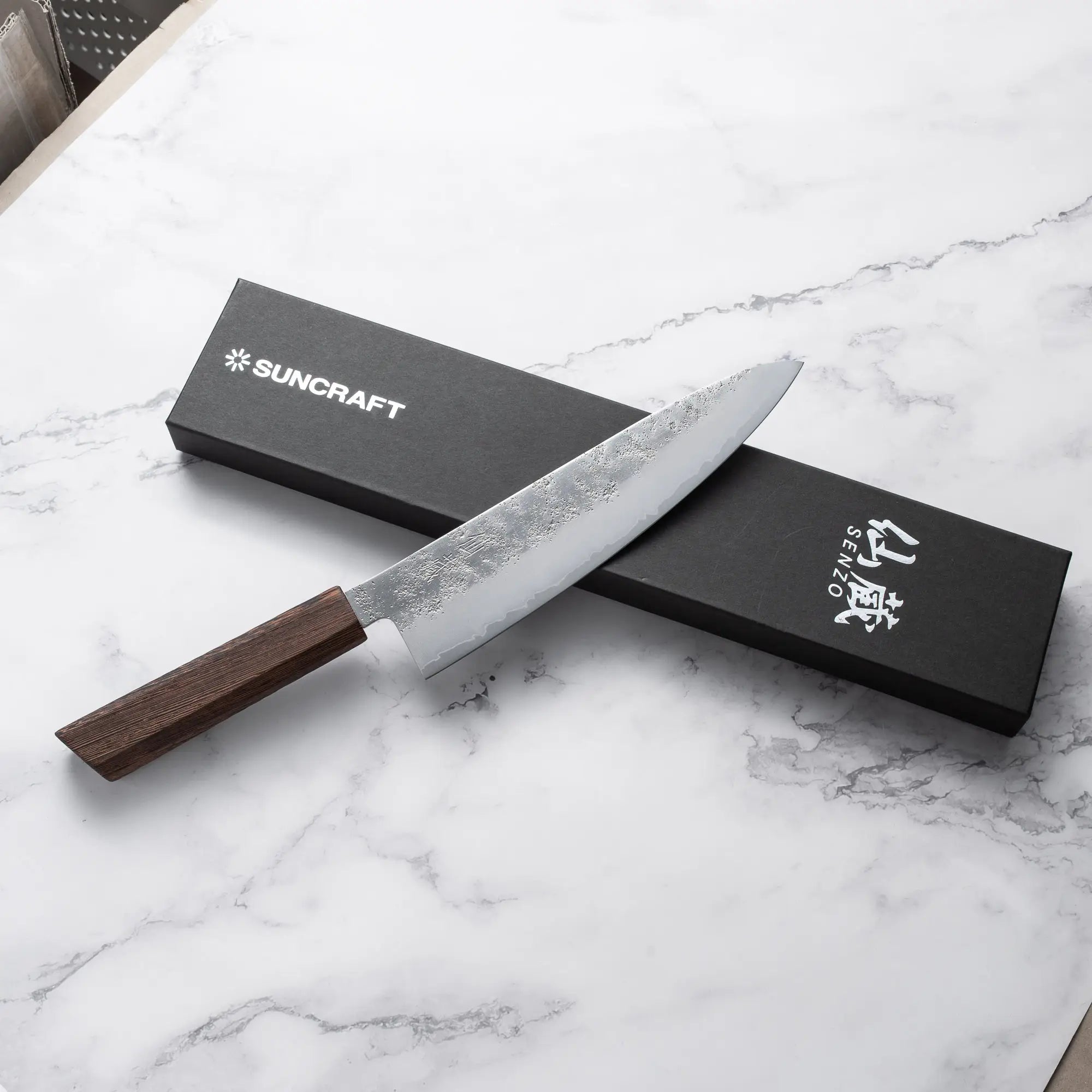Suncraft - SENZO Retro - Ginsan - GYUTO - 200mm