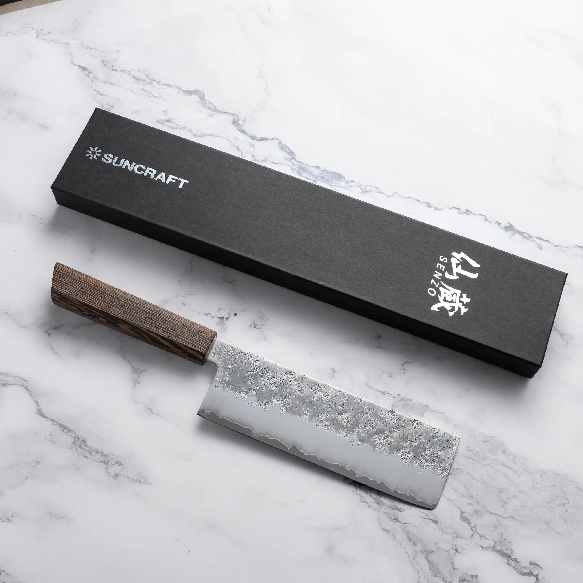 Suncraft - SENZO Retro - Ginsan - NAKIRI  - 165mm