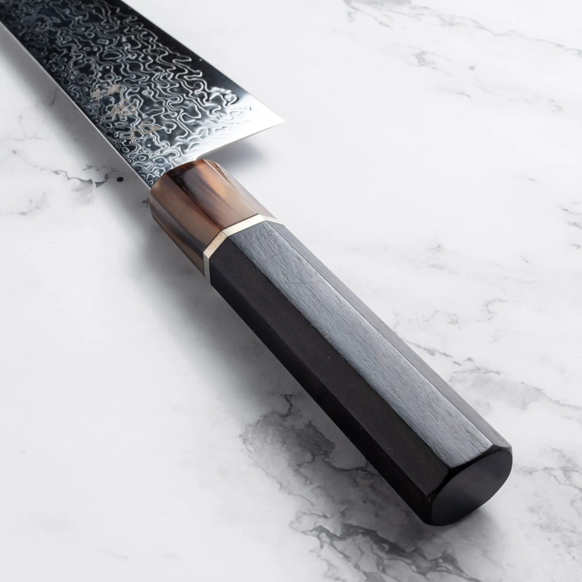 HATSUKOKORO - Ryuhyo Damask Migaki - SG2 - KIRITSUKE GYUTO - 240mm