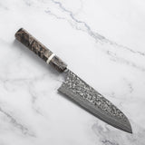 Takeshi Saji - R2 Kurozom Damascus - SANTOKU - 180mm