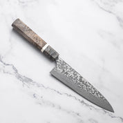 Takeshi Saji - R2 Kurozom Damascus - GYUTO - 180mm