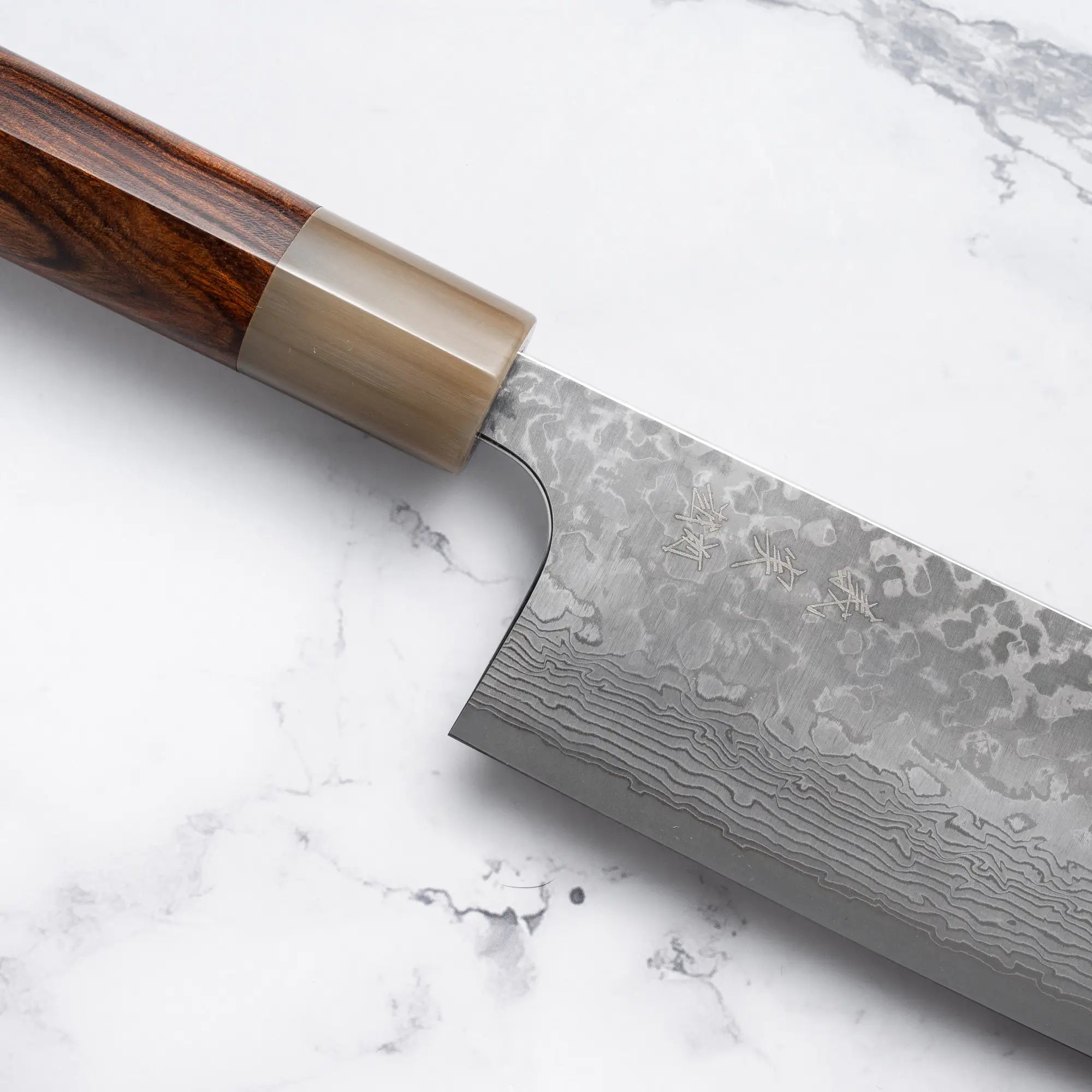 Yoshimi Kato - Damascus - VG10 - NAKIRI - 160mm
