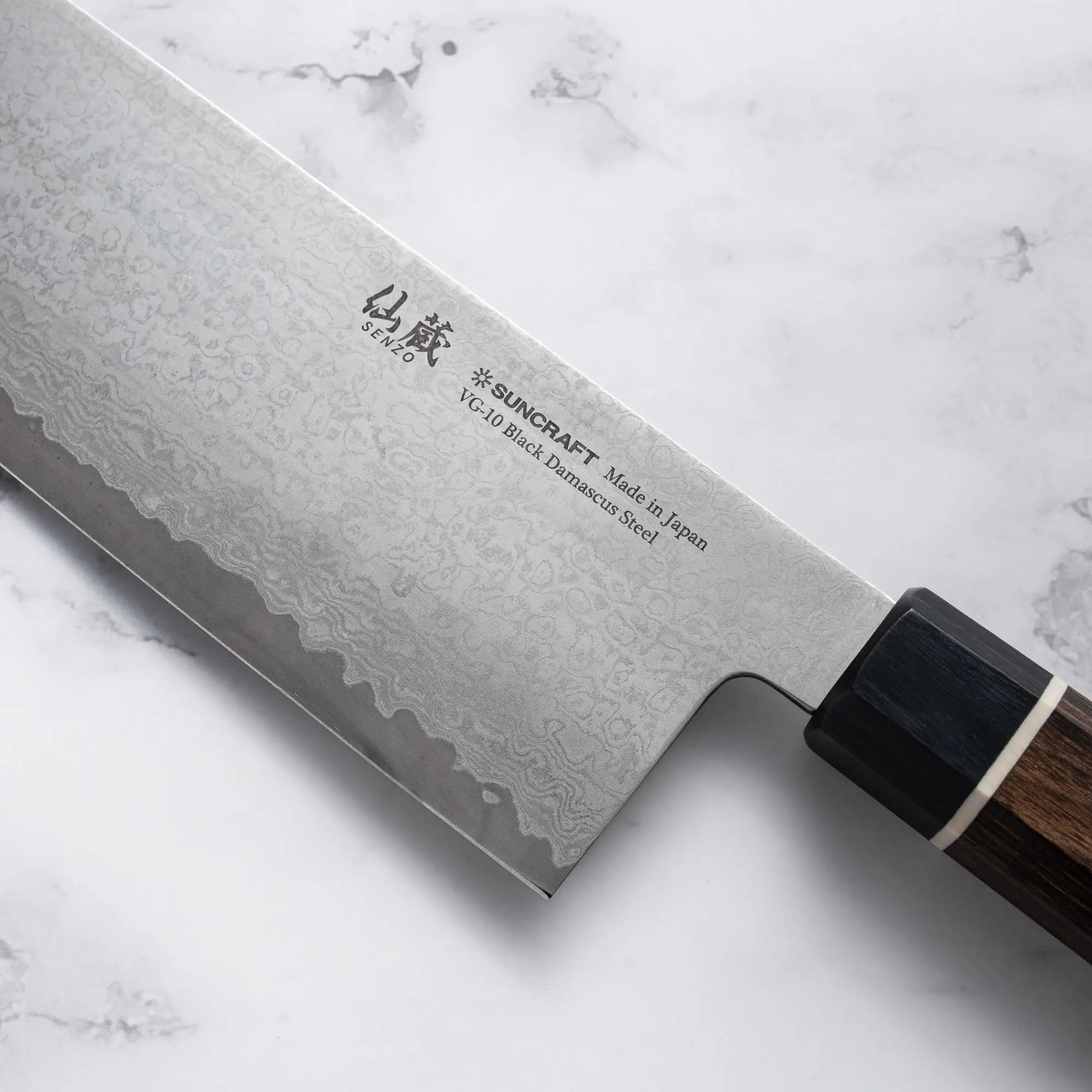 Suncraft NAKIRI - VG10 - Nikkel Damaszk - 170 mm