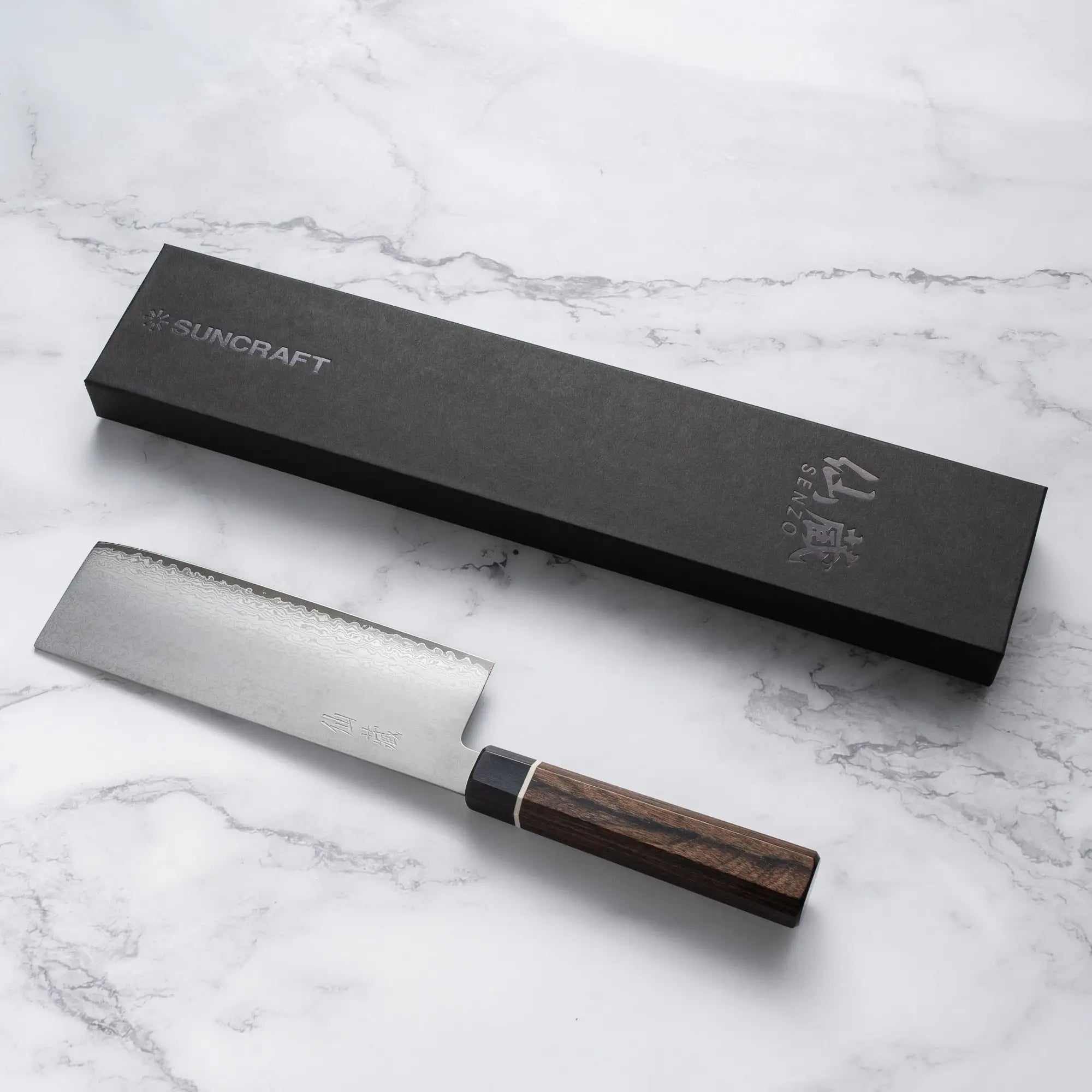 Suncraft NAKIRI - VG10 - Nikkel Damaszk - 170 mm