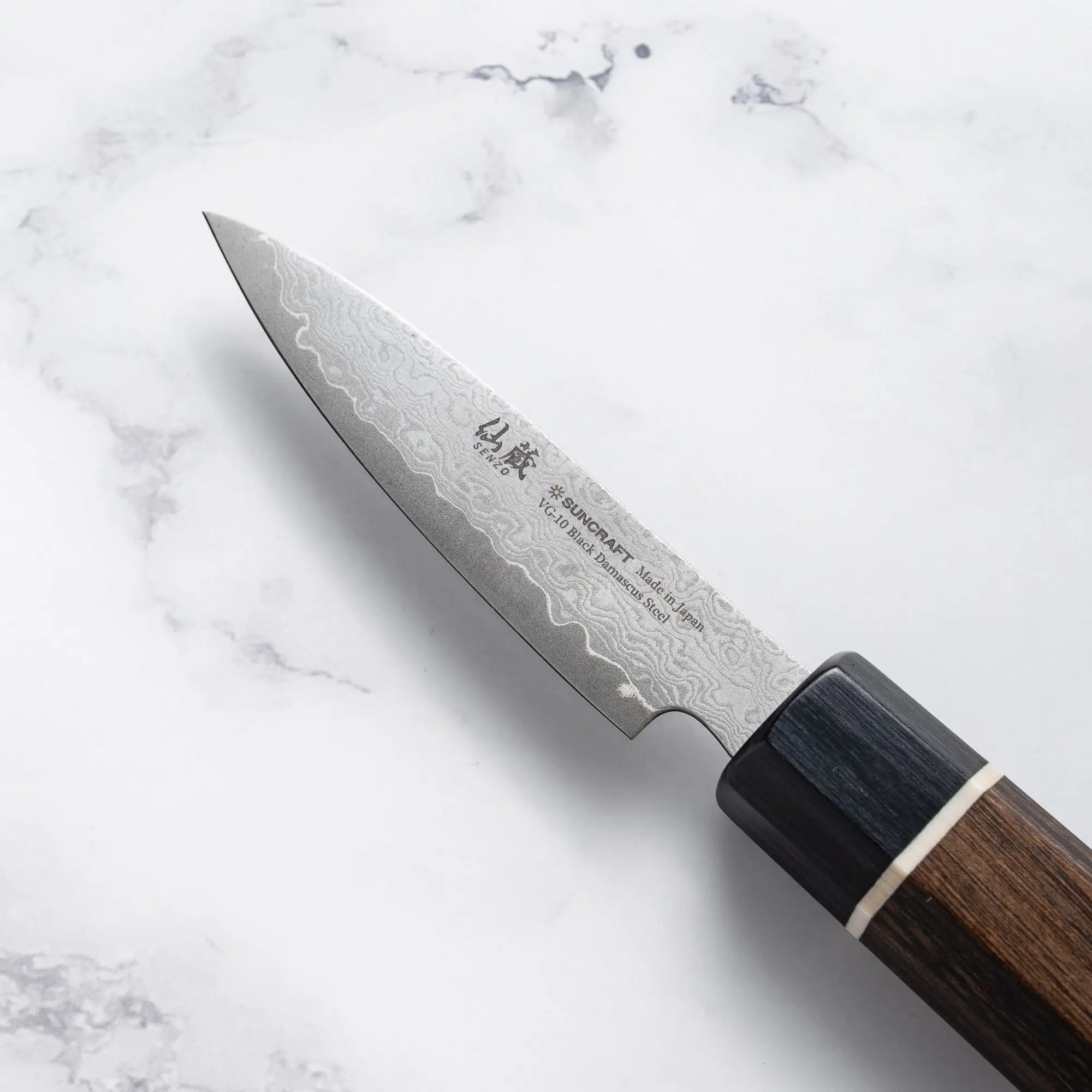 Suncraft PETTY - VG-10 - Nikkel Damaszt - 80/120 mm