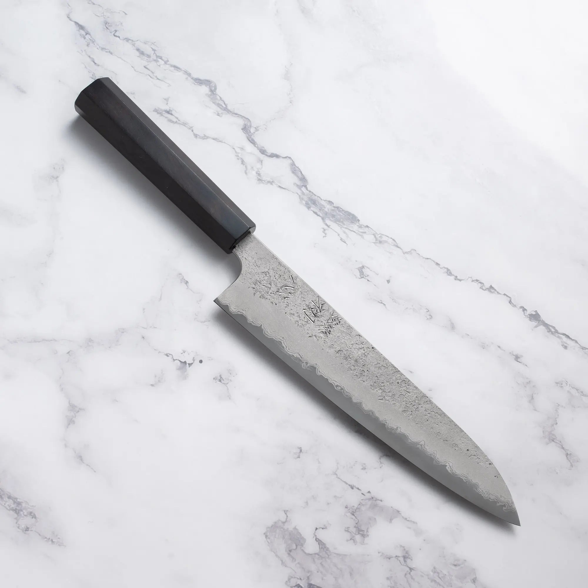 HATSUKOKORO - Ryusui - Damascus - Blue#2 - GYUTO - 240 mm