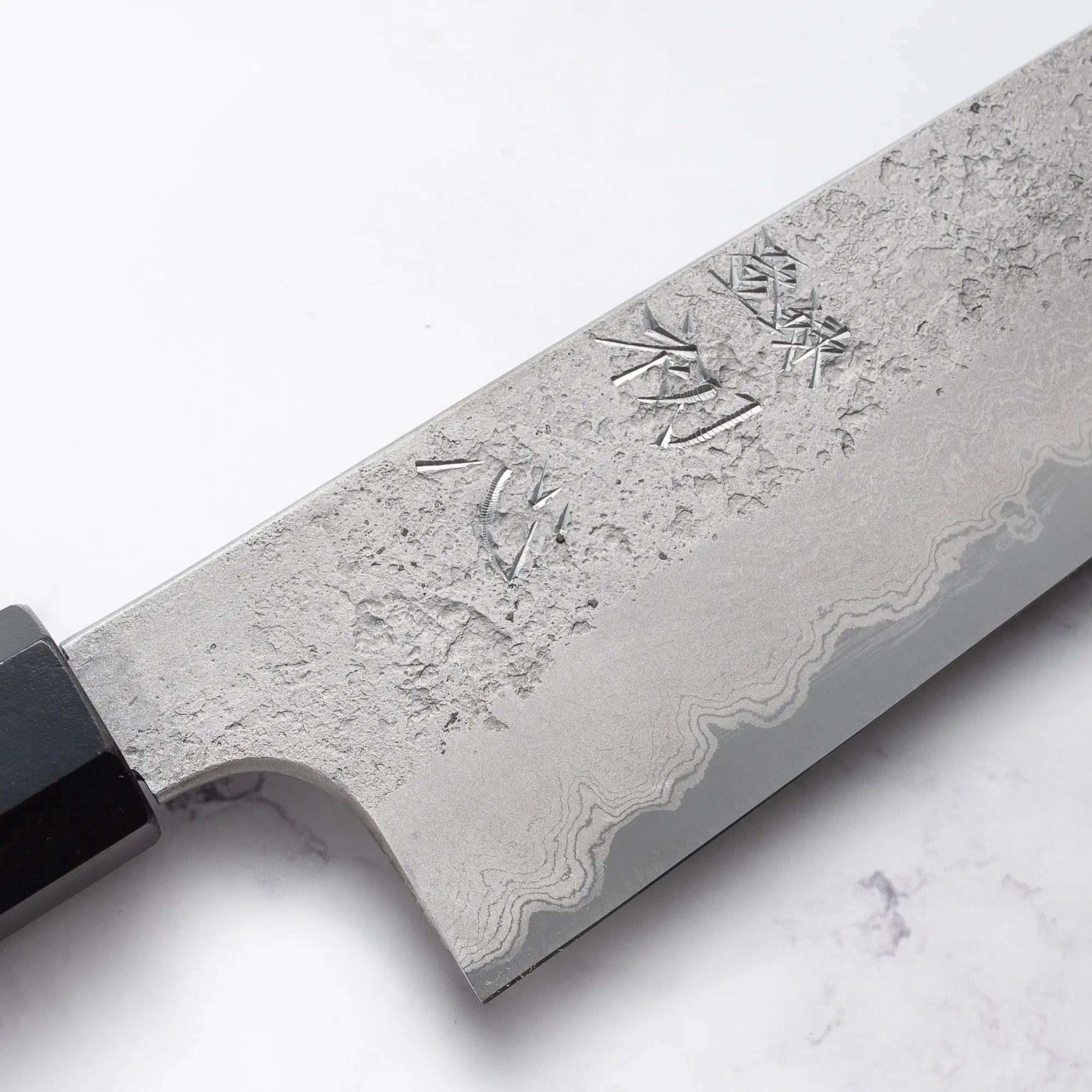HATSUKOKORO - Ryusui - Damascus - Blue#2 - GYUTO - 240 mm