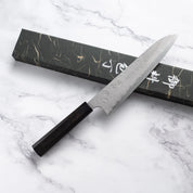 HATSUKOKORO - Ryusui - Damascus - Blue#2 - GYUTO - 240 mm