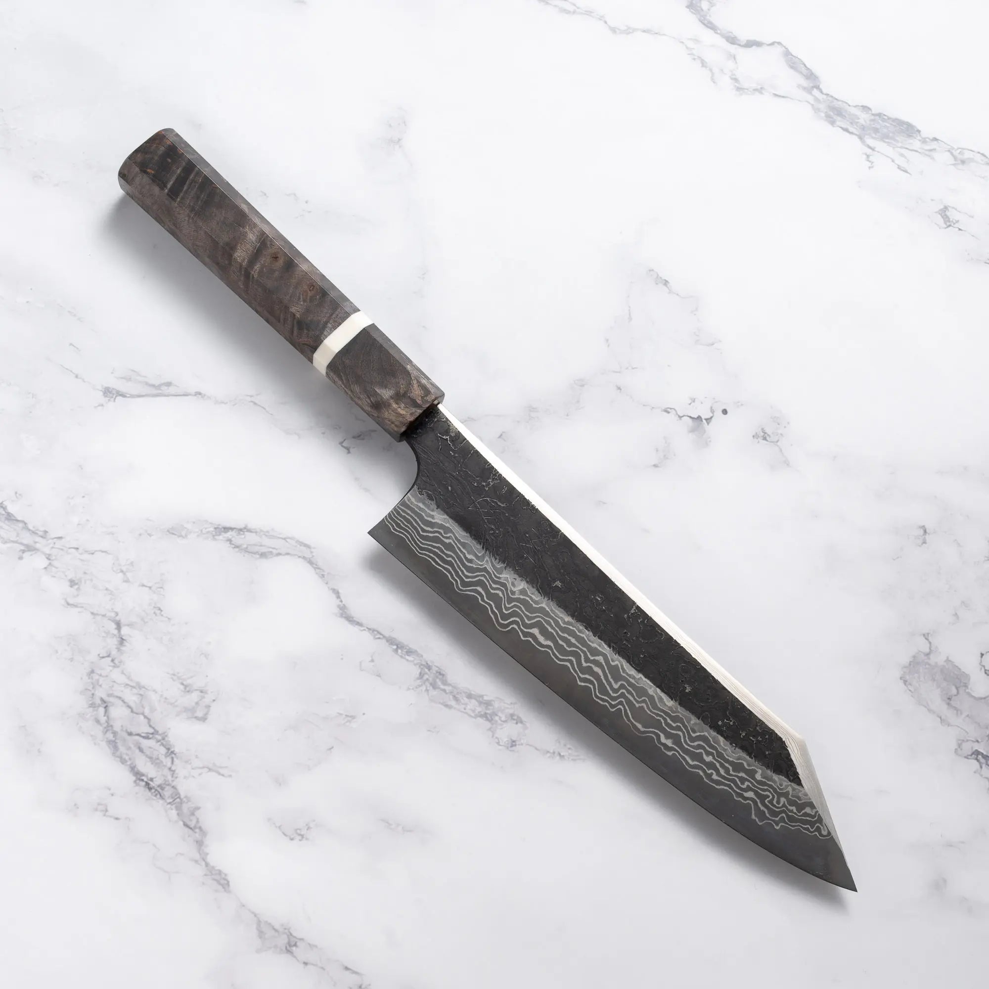 HATSUKOKORO - Yorokobi SP Blast - Kurouchi Damscus - SLD - KIRITSUKE GYUTO - 210 mm