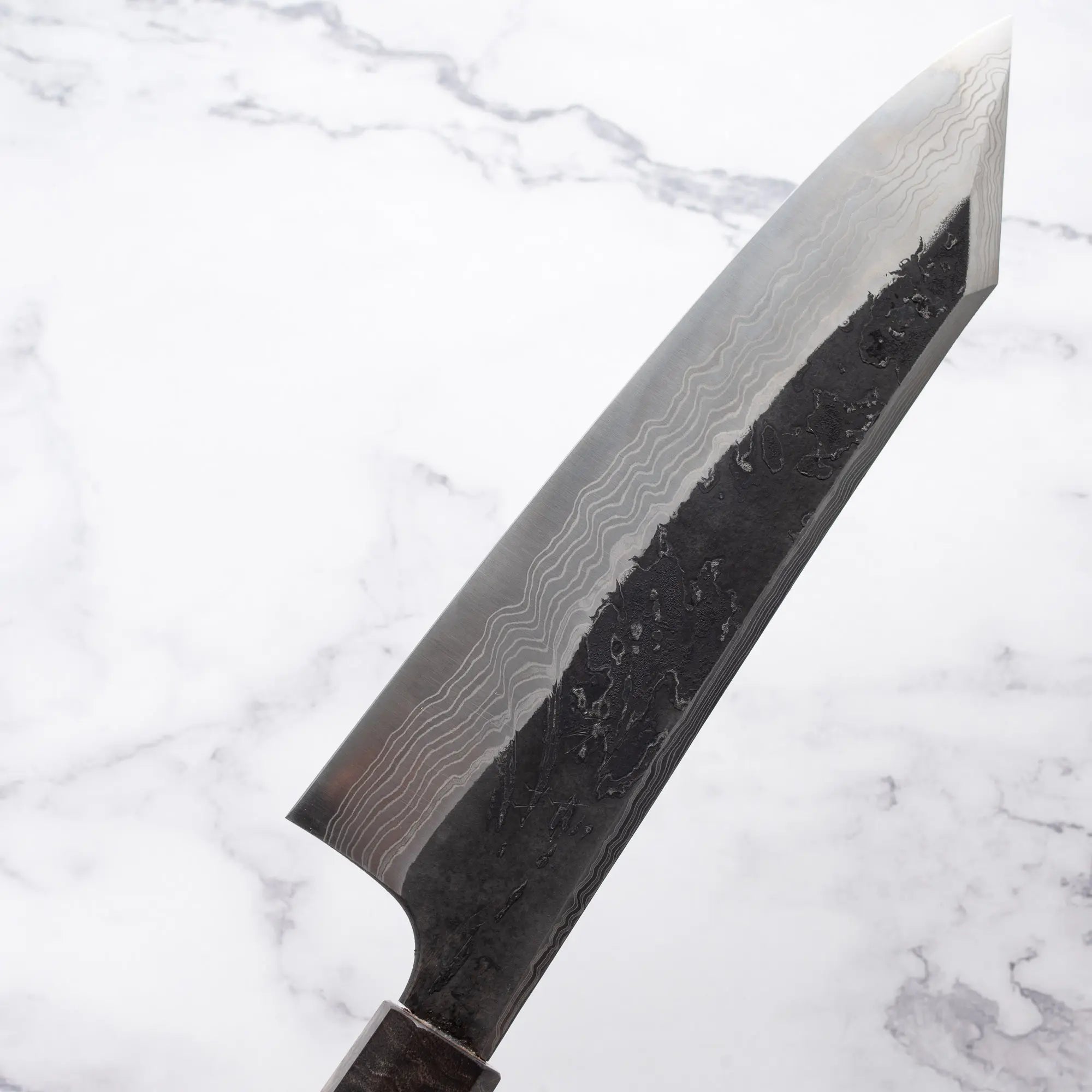 HATSUKOKORO - Yorokobi SP Blast - Kurouchi Damscus - SLD - KIRITSUKE GYUTO - 210 mm