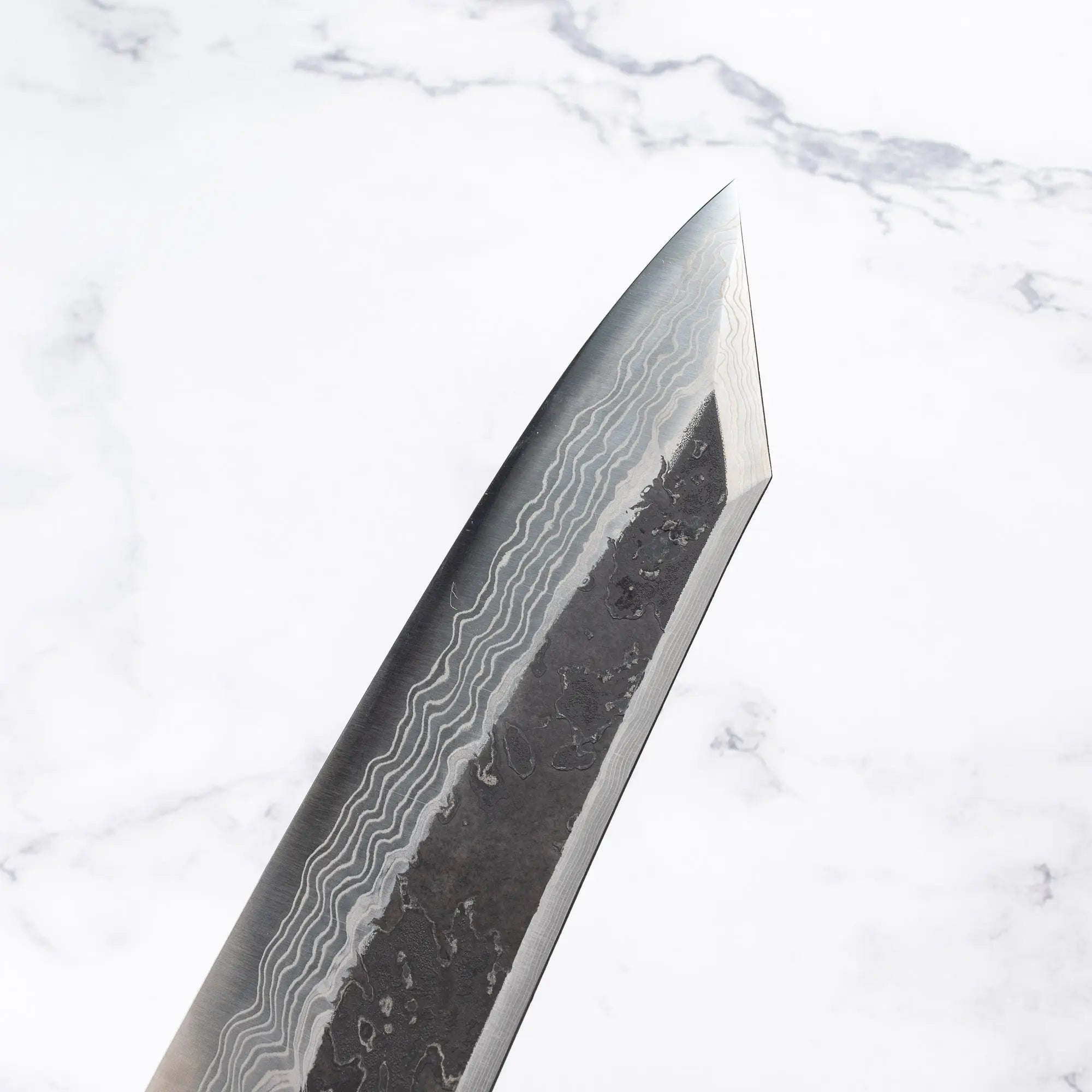HATSUKOKORO - Yorokobi SP Blast - Kurouchi Damscus - SLD - KIRITSUKE GYUTO - 210 mm