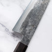 Shigeki Tanaka - Blue #2 - Damascus Kurouchi - SANTOKU - 165 mm