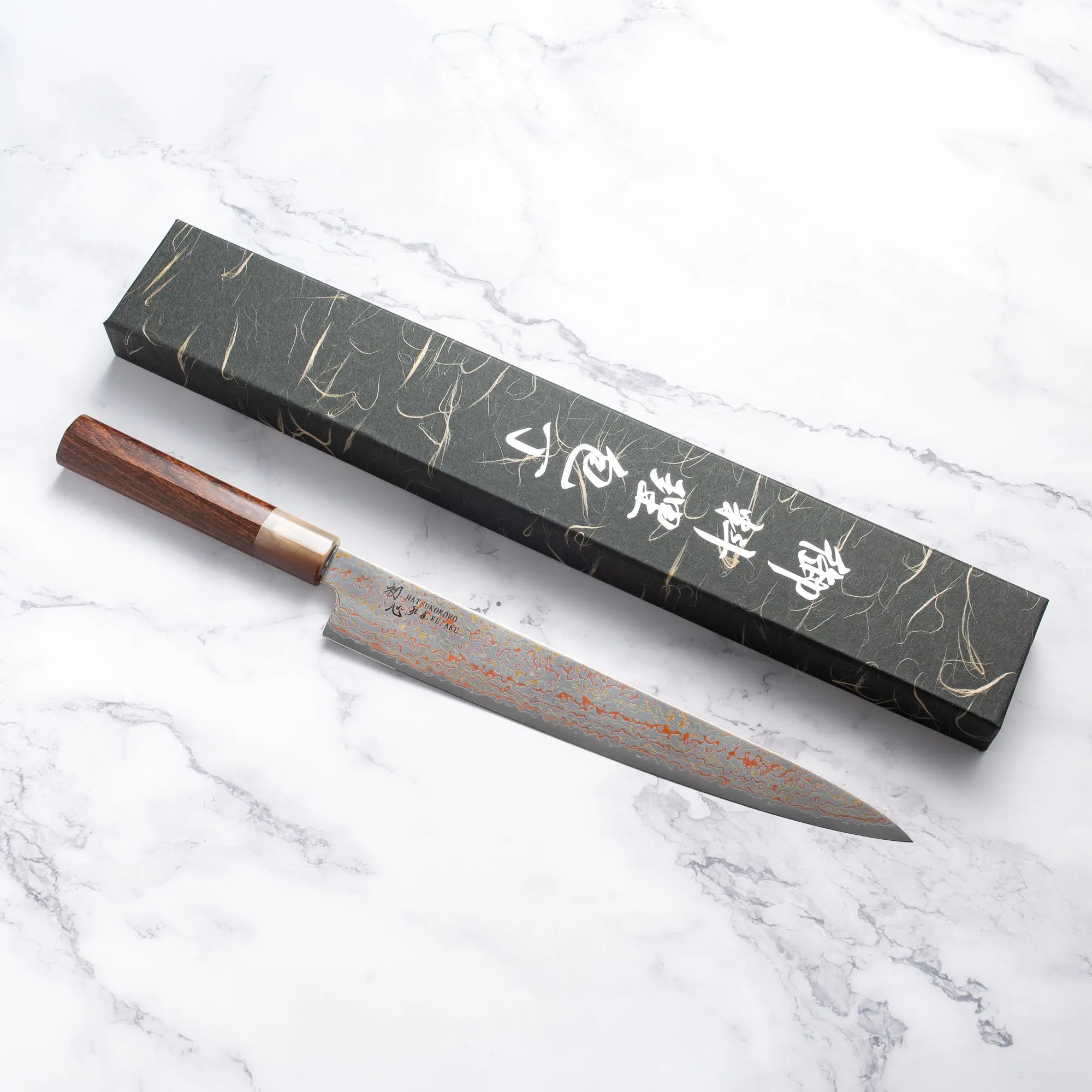 HATSUKOKORO - Kujaku - V-Toku2 - Rainbow Damaszkusz - SUJIHIKI - 270 mm