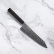 HATSUKOKORO - Ryuhyo Kurozume Damascus - SG2 - KIRITSUKE GYUTO - 210mm