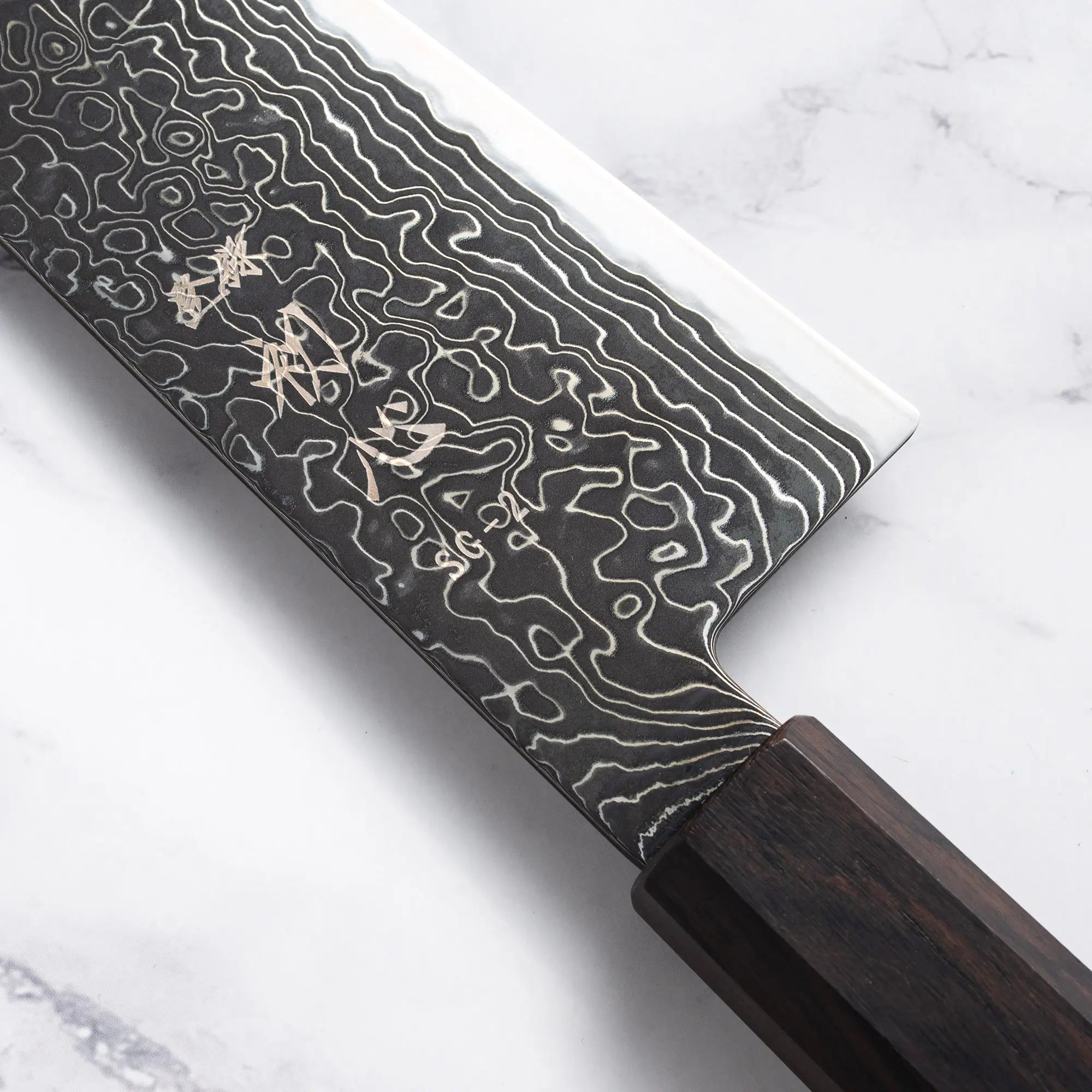 HATSUKOKORO - Ryuhyo Kurozume Damascus - SG2 - BUNKA - 180mm