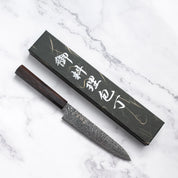 HATSUKOKORO - Ryuhyo Kurozume Damascus - SG2 - PETTY - 150mm