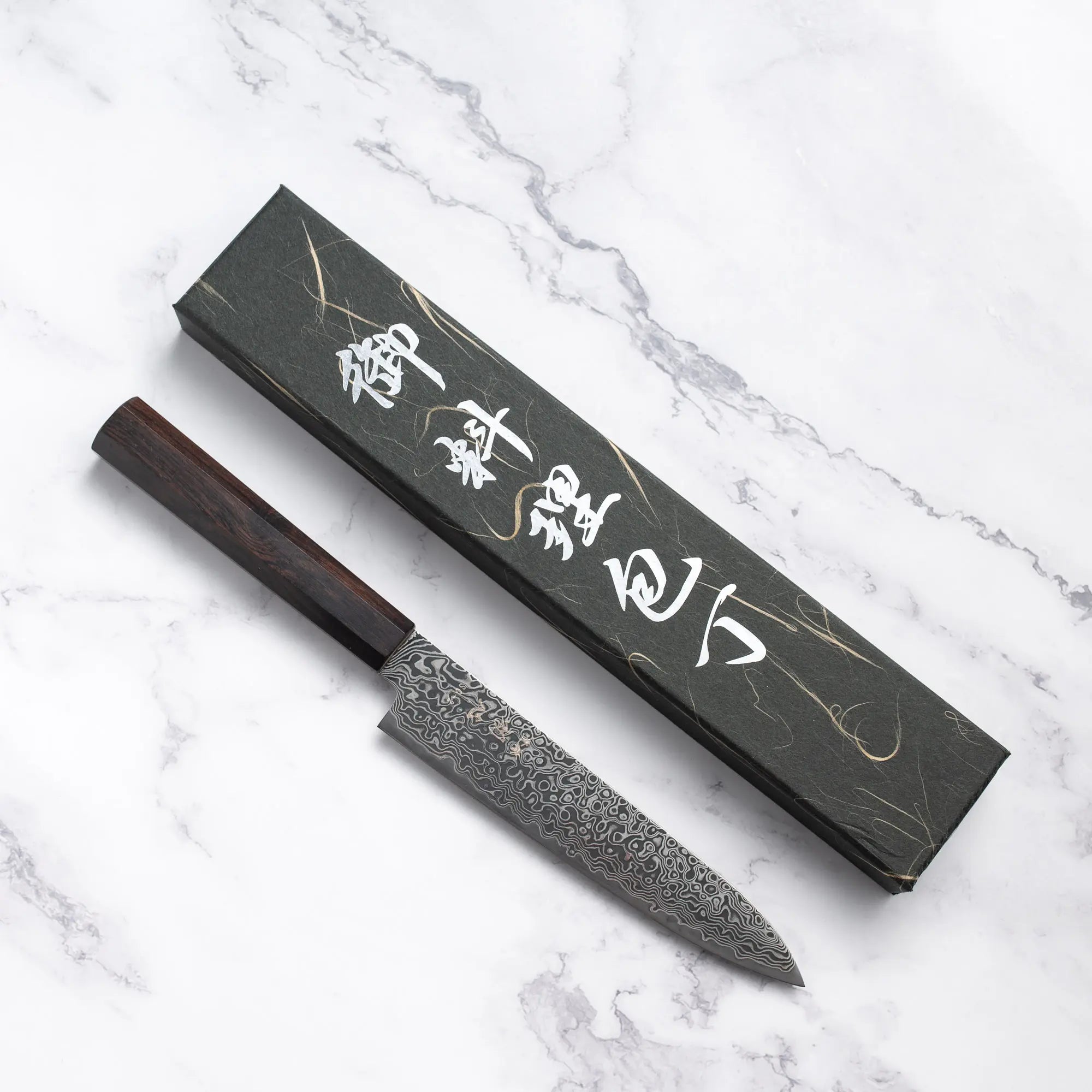 HATSUKOKORO - Ryuhyo Kurozume Damascus - SG2 - PETTY - 150mm