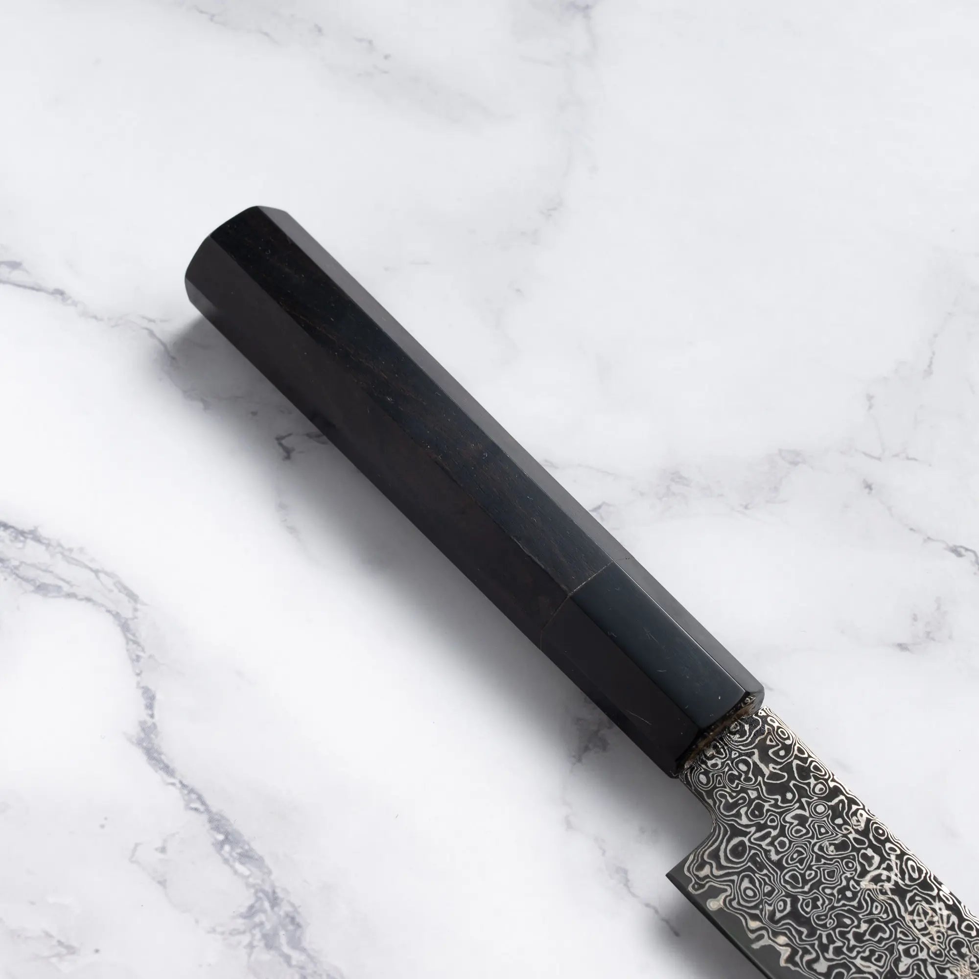 HATSUKOKORO - Saihyo - Nickel Damscus Kurozume - SG2 - KIRITSUKE PETTY - 150 mm