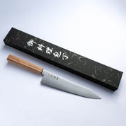 HATSUKOKORO - Ryuhyo - Damascus Migaki - SG2 - Kiritsuke Gyuto 210mm