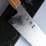 HATSUKOKORO - Ryuhyo - Damascus Migaki - SG2 - Kiritsuke Gyuto 210mm