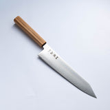 HATSUKOKORO - Ryuhyo - Damascus Migaki - SG2 - Kiritsuke Gyuto 210mm