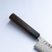 HATSUKOKORO - Hikari Damascus Kurozume - SLD - SANTOKU - 170mm