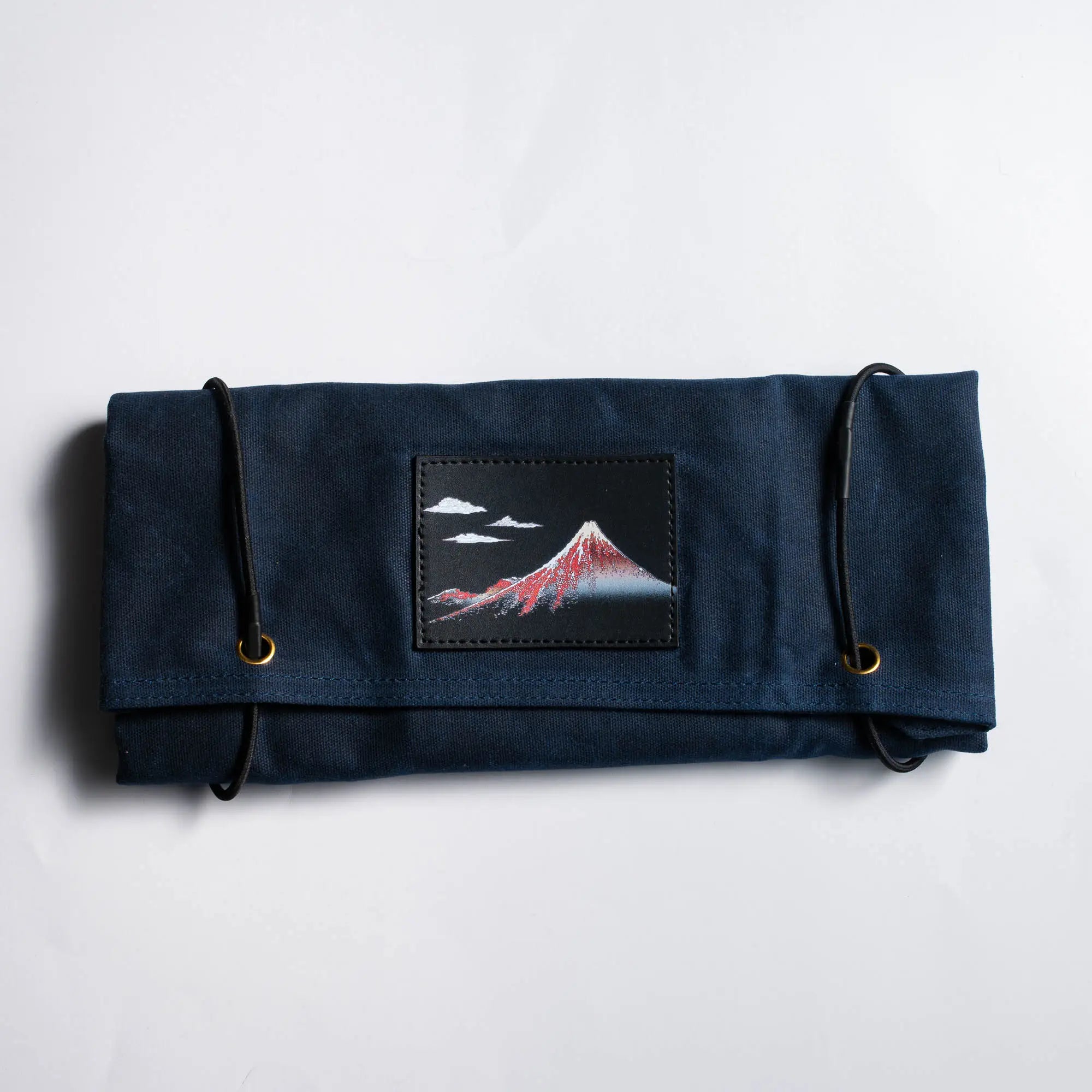 Késtartó táska - Viaszos vászon - 5 szín - Fuji/The Great Wave