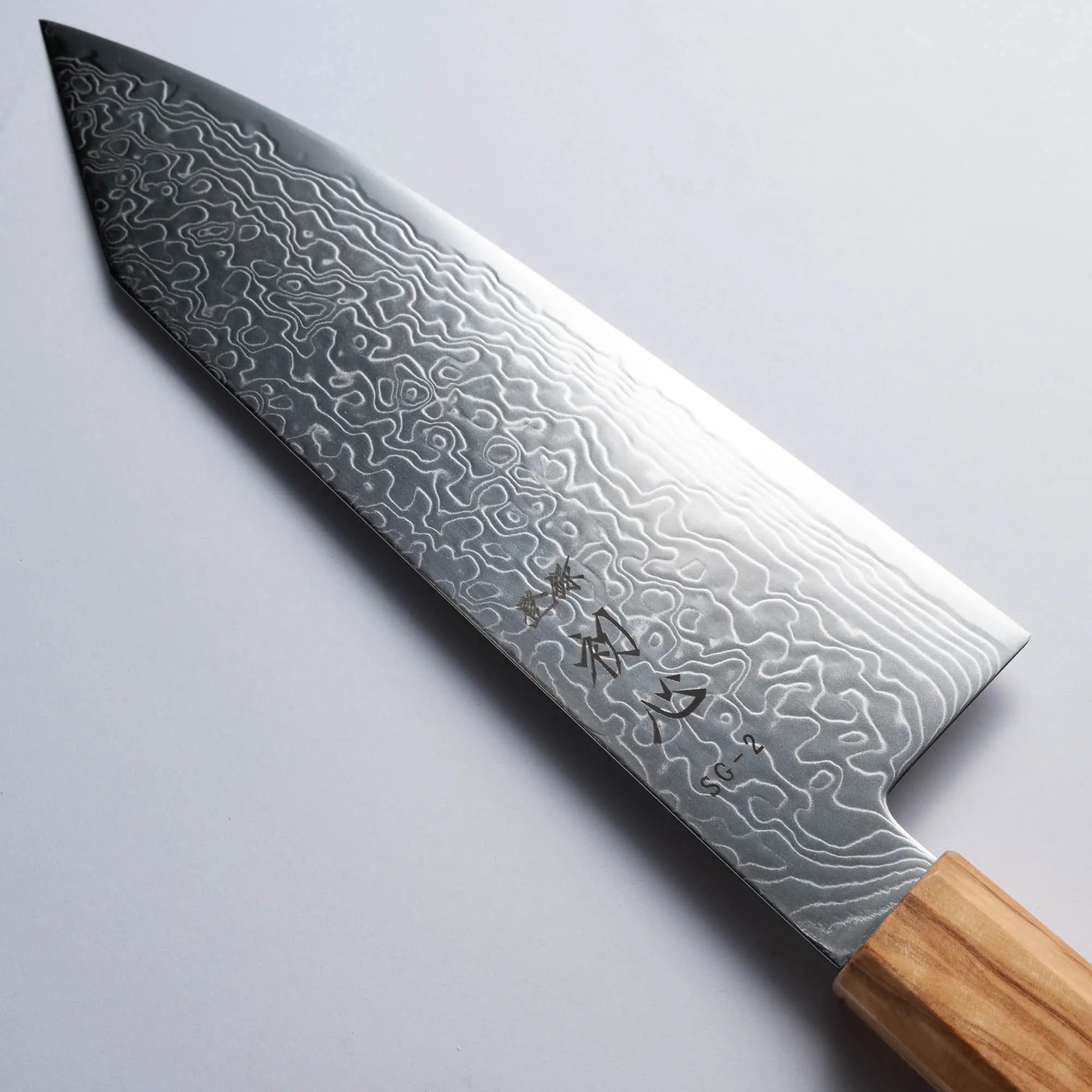 HATSUKOKORO - Ryuhyo - Damascus Migaki - SG2 - BUNKA - 180mm