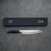 GYUTO - R2/SG2 - Matt Migaki Tsuchime - Polírozott Akril - 240 mm