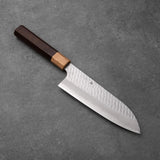 Santoku - Tsuchime - SG2 - 165mm Raktáron diófa markolattal.