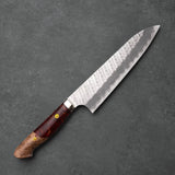 GYUTO - R2/SG2 - Matt Migaki Tsuchime - Polírozott Akril - 210 mm