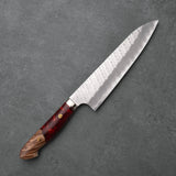 GYUTO - R2/SG2 - Matt Migaki Tsuchime - Polírozott Akril 2 - 210 mm