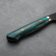 SUJIHIKI - R2/SG2 - Tsuchime Kurouchi - Polírozott Akril "Tejút" - 270 mm