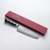 SAKAI TAKAYUKI - 17 Layer Hammered Damascus - NAKIRI - AUS10 - 160mm