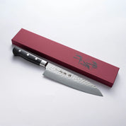 SAKAI TAKAYUKI - 17 Layer Hammered Damascus - SANTOKU - AUS10 - 180mm